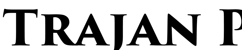 Trajan-Pro-3-Bold font family download free