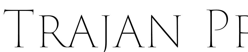 Trajan-Pro-3-ExtraLight font family download free