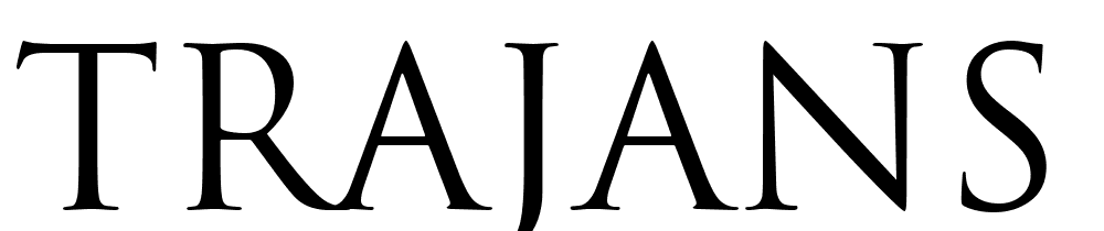 Trajans font family download free