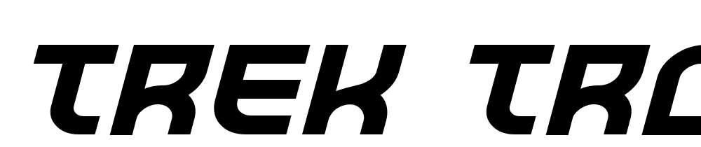 Trek-Trooper-Expanded-Italic font family download free