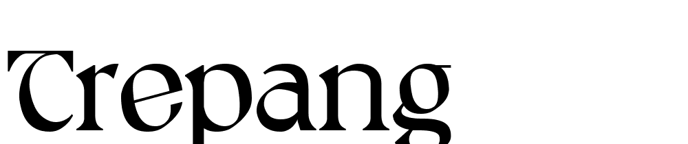 trepang font family download free