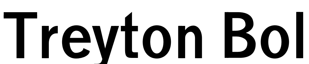 Treyton-Bold font family download free