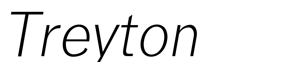 treyton font family download free