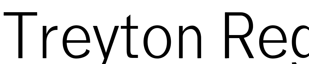 Treyton-Regular font family download free