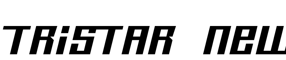 Tristar-New font family download free