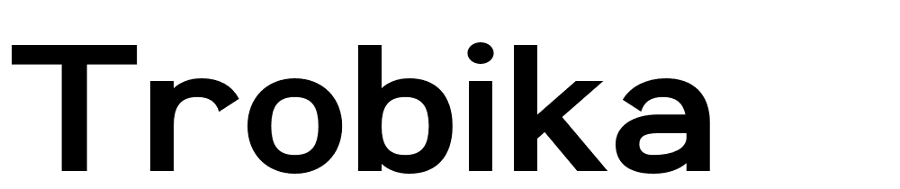 trobika font family download free