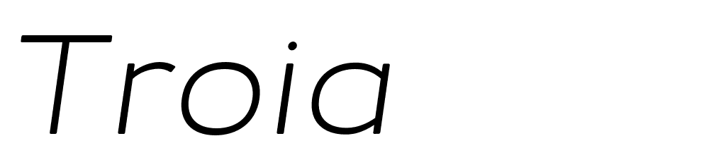 Troia font family download free