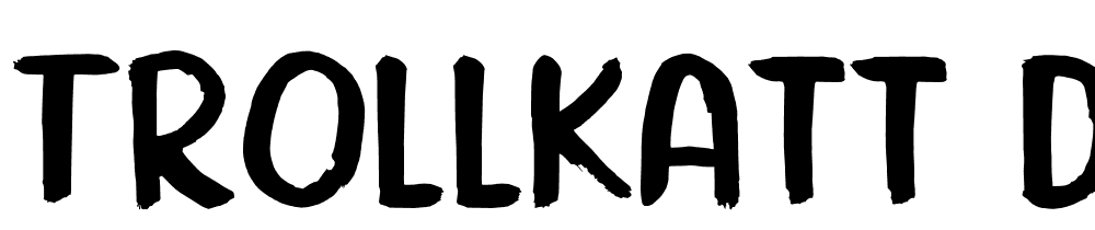 Trollkatt-DEMO-Regular font family download free