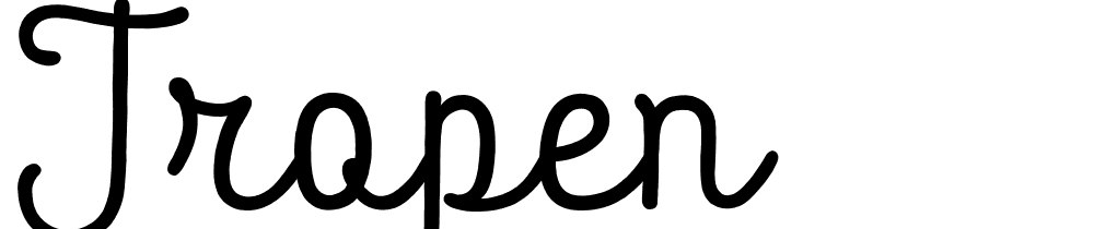 Tropen font family download free