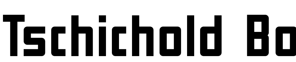 Tschichold-Bold font family download free