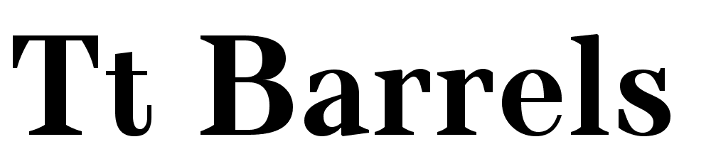 TT-Barrels-Trl-Bold font family download free