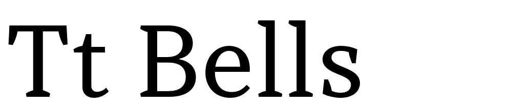 Tt Bells font family download free