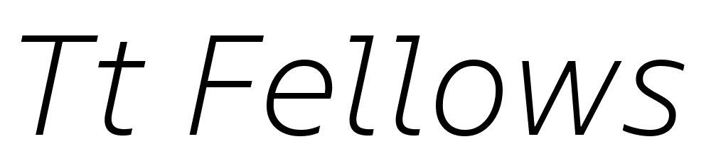 TT-Fellows-Trial-ExtraLight-Italic font family download free