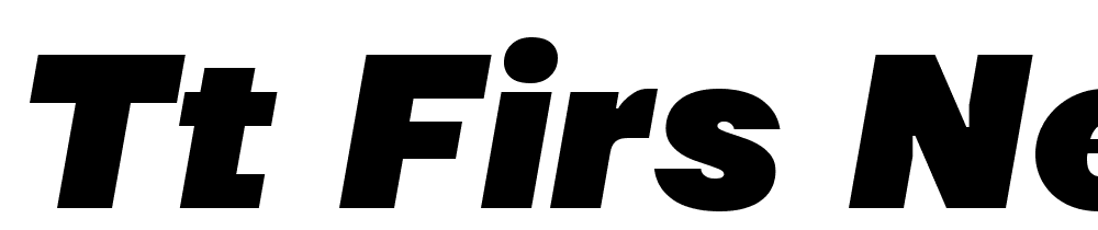 TT-Firs-Neue-Trl-Black-It font family download free