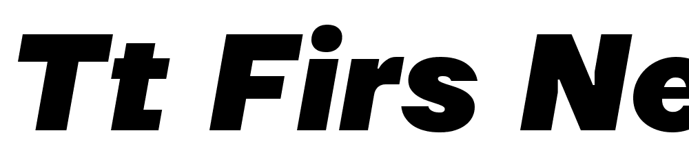 TT-Firs-Neue-Trl-ExtraBold-It font family download free