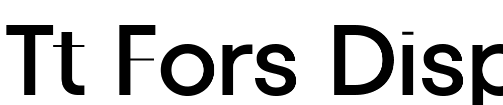 tt_fors_display font family download free