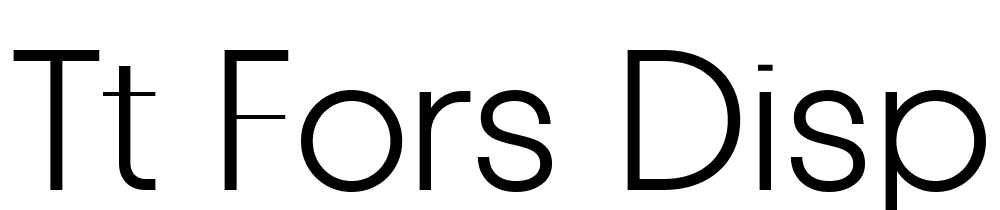 tt_fors_display font family download free