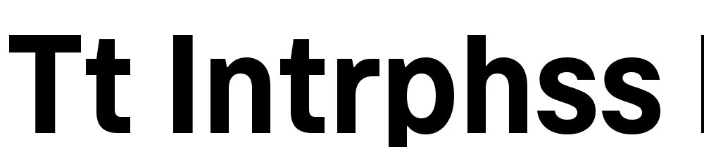 TT-Intrphss-Pr-Trl-Cnd-Bd font family download free