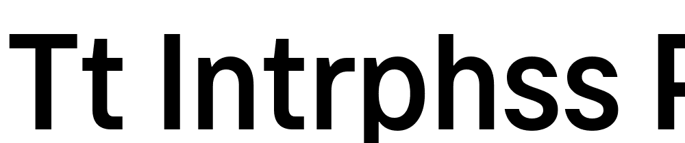 TT-Intrphss-Pr-Trl-Cnd-Db font family download free