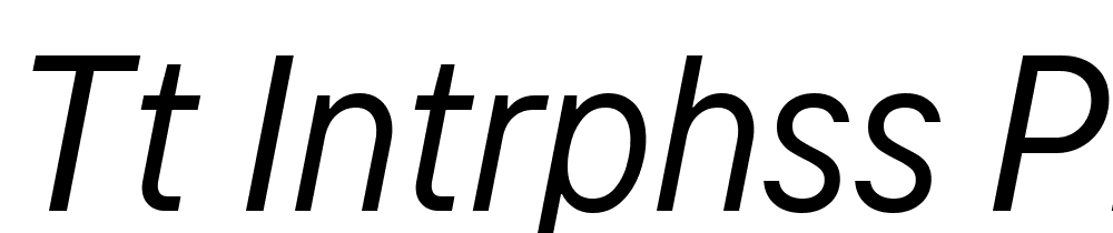 TT-Intrphss-Pr-Trl-Cnd-It font family download free