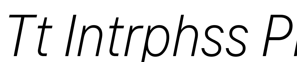 TT-Intrphss-Pr-Trl-Cnd-Lt-It font family download free