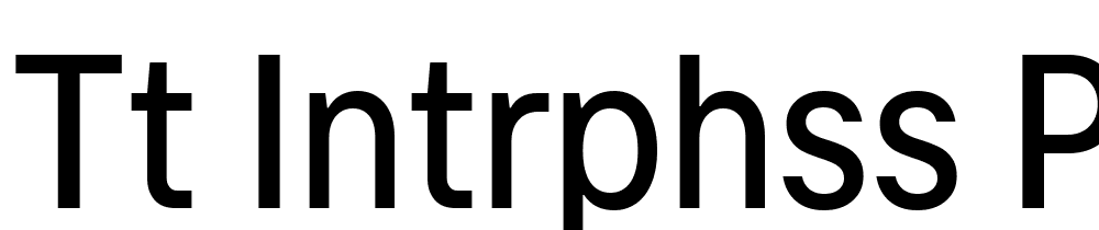 TT-Intrphss-Pr-Trl-Cnd-Md font family download free