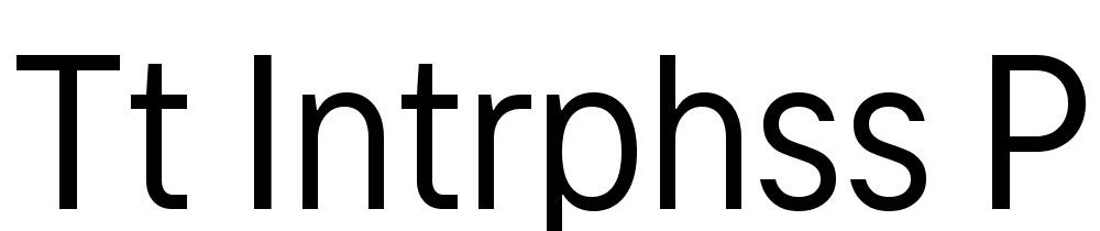 TT-Intrphss-Pr-Trl-Cnd-Rg font family download free