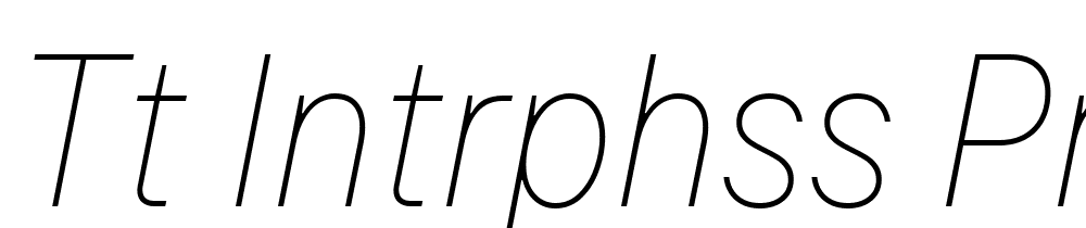 TT-Intrphss-Pr-Trl-Cnd-Th-It font family download free