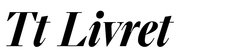 Tt Livret font family download free