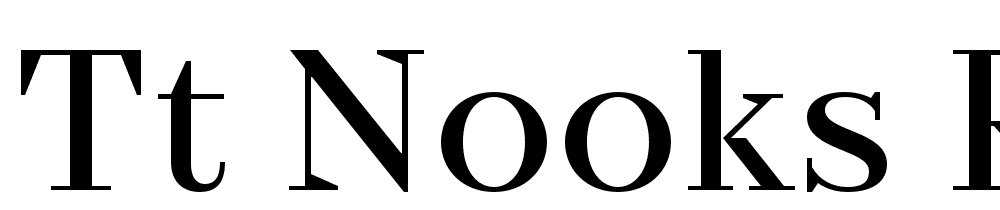 TT-Nooks-Regular font family download free