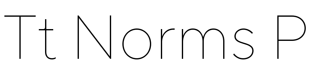 TT-Norms-Pro-Thin font family download free