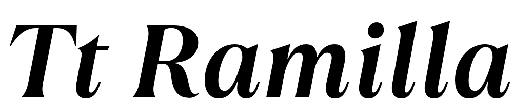 Tt Ramillas_ font family download free