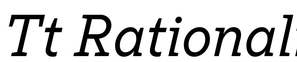 TT-Rationalist-Trl-Normal-Italic font family download free