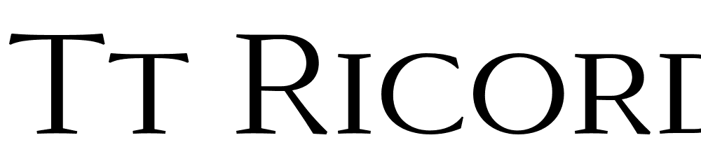 Tt Ricordi Marmo font family download free