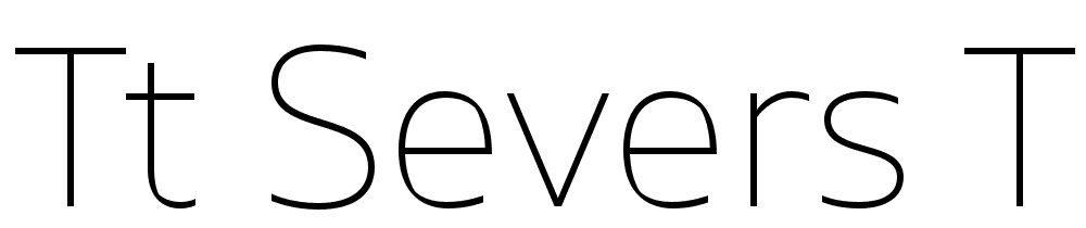 TT-Severs-Trial-Thin font family download free