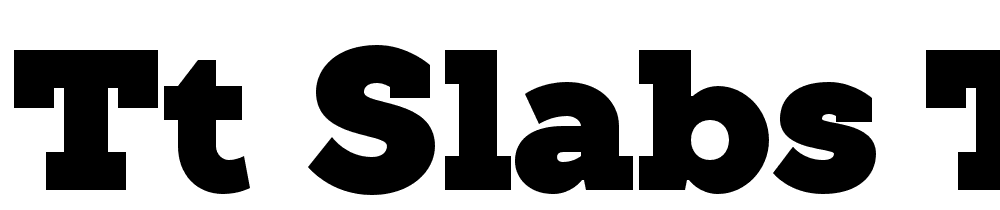 TT-Slabs-Trial-Black font family download free