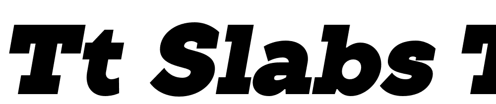 TT-Slabs-Trial-Black-Italic font family download free