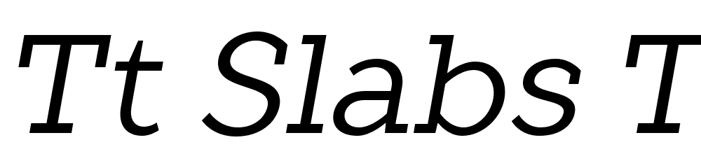 TT-Slabs-Trial-Italic font family download free