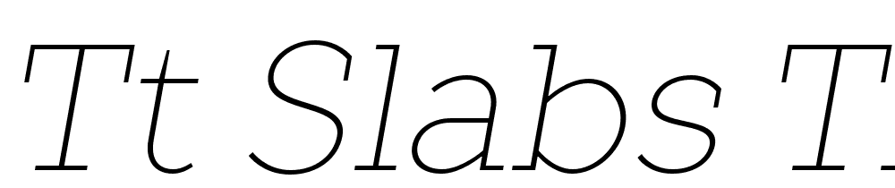 TT-Slabs-Trial-Thin-Italic font family download free