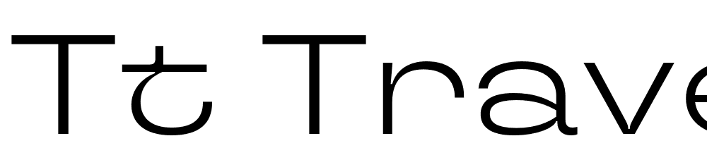 Tt Travels Next font family download free