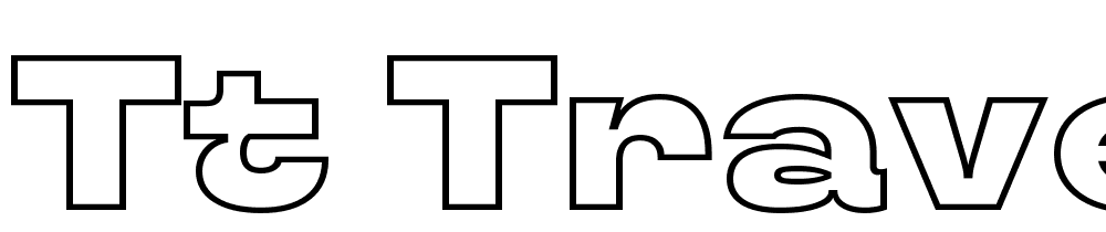 TT-Travels-Next-Trl-Blc-Outline font family download free