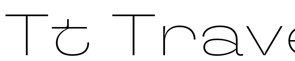 TT-Travels-Next-Trl-XLt font family download free