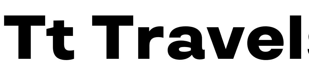 Tt Travels Text font family download free