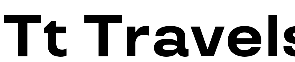 TT-Travels-Trl-Bold font family download free