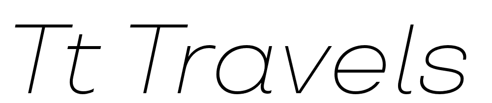 TT-Travels-Trl-ExtraLight-Italic font family download free