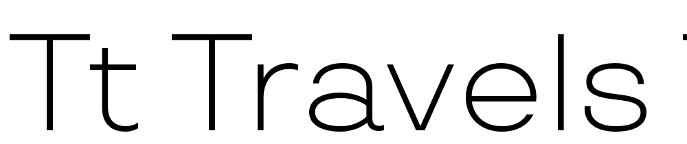 TT-Travels-Trl-Light font family download free