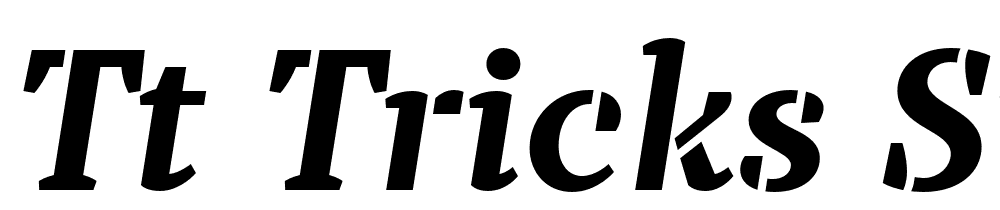 TT-Tricks-Stencil-Trl-Bd-It font family download free