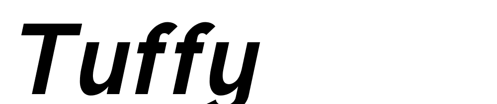 tuffy font family download free