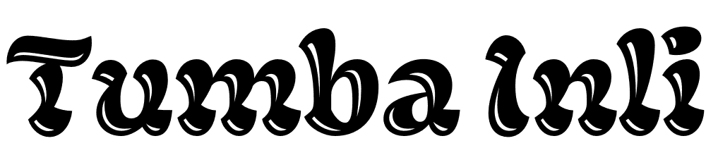 Tumba-Inline font family download free