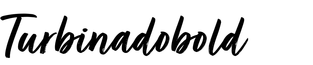 TurbinadoBold font family download free